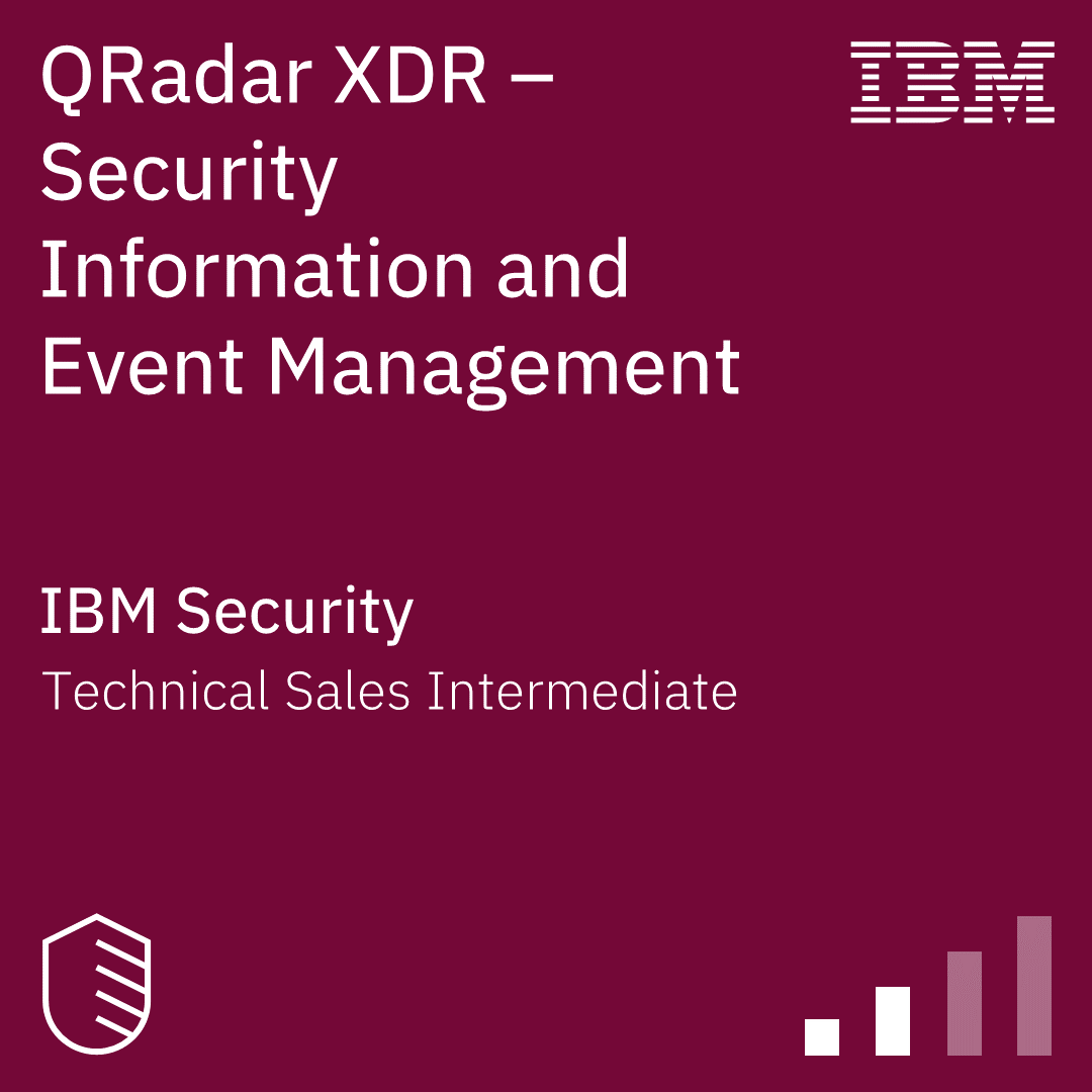 Intermediate level technical proficiency with IBM QRadar SIEM.